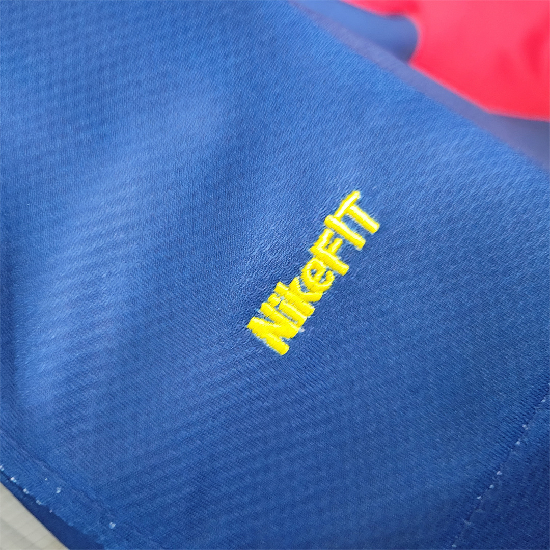 ManixJersey.com | Retro Barcelona 08-09 Home Stadium Jersey -Customize Name, Number and Patch | Worldwide Shipping