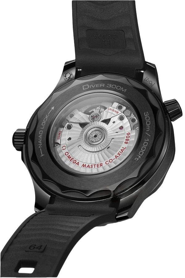 Omega Seamaster Ref. 210.92.44.20.01.003 Super Clone Watch – Black Dial Full Black Ceramic Fake Replica