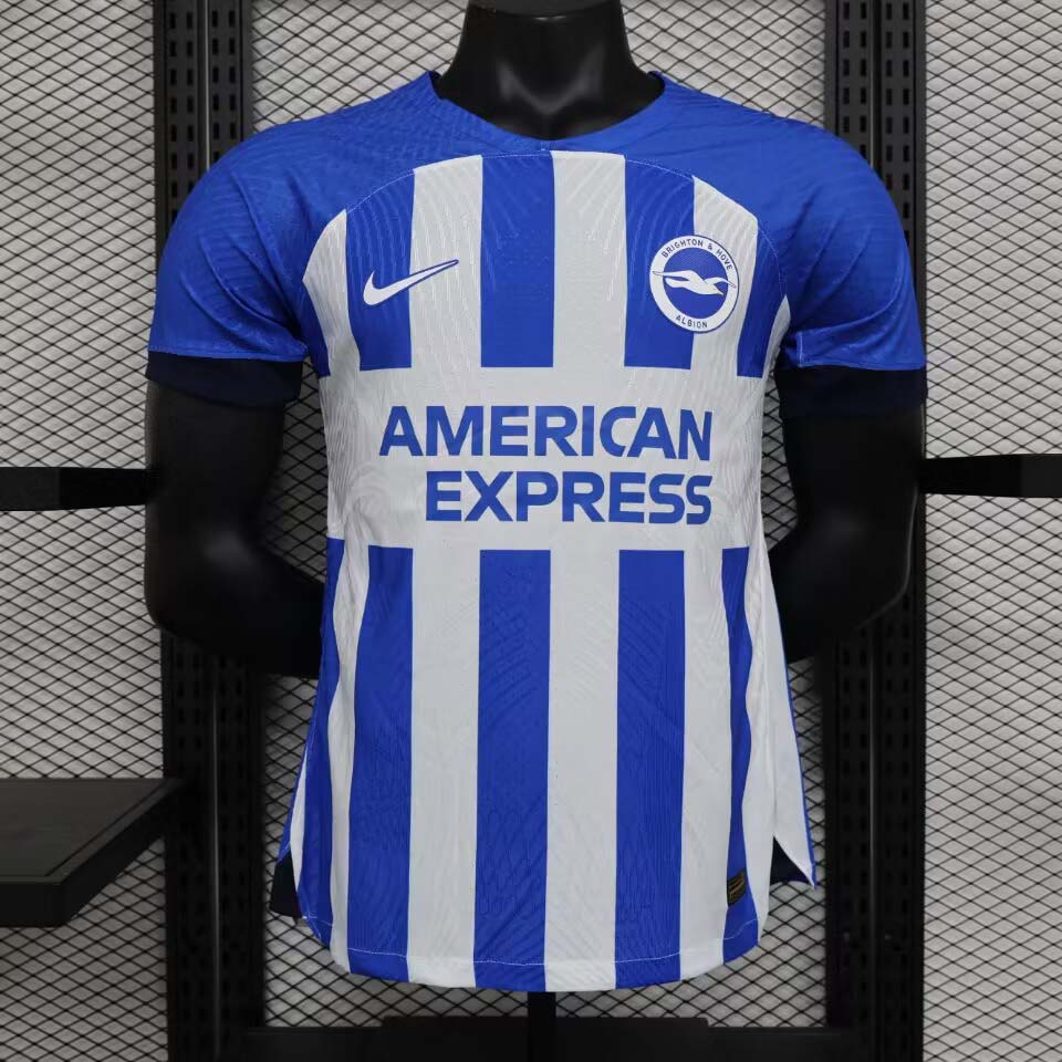 2023/2024 Player Version Brighton Home Football Shirt 1:1 Thai Quality:football jersey mysite: unitedjerseyfootball 邓江浪:football
