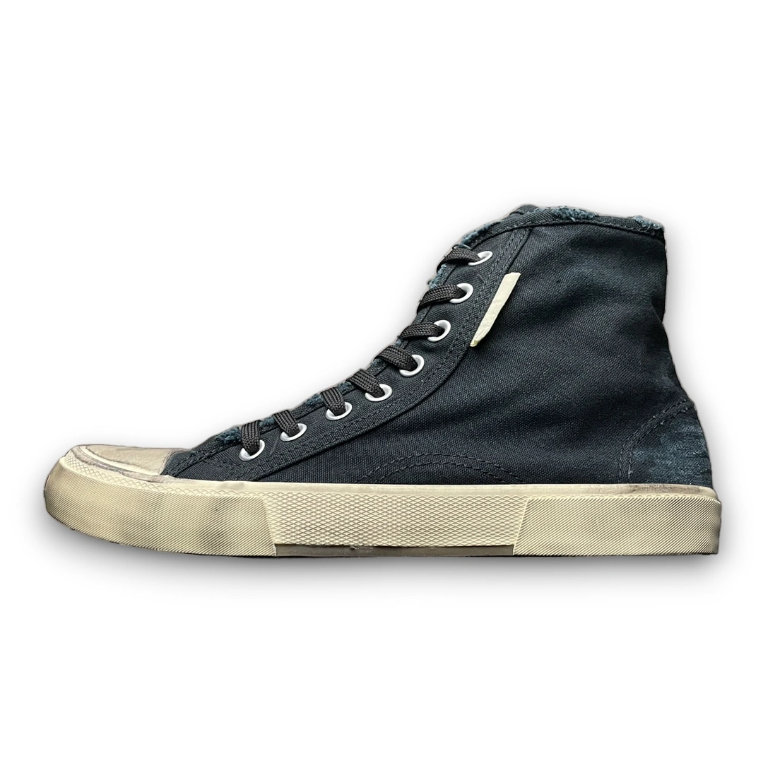 Balenciaga Paris High Top Sneaker in Navy、mysite、Cacoeks