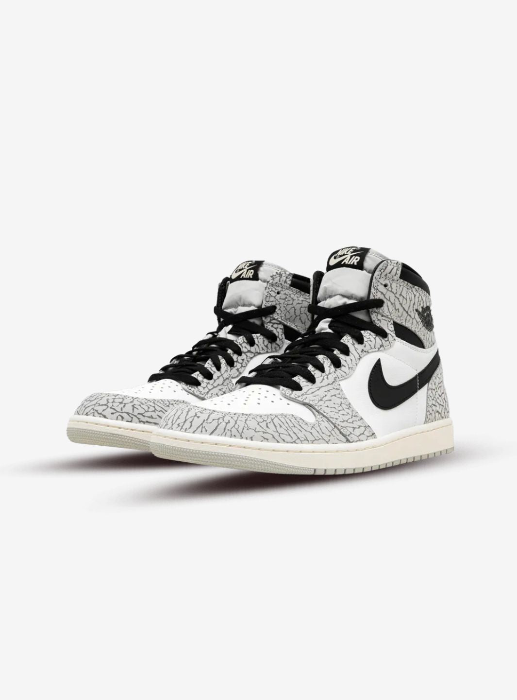 Air Jordan 1 Retro High OG White Cement、JORDAN、Cacoeks