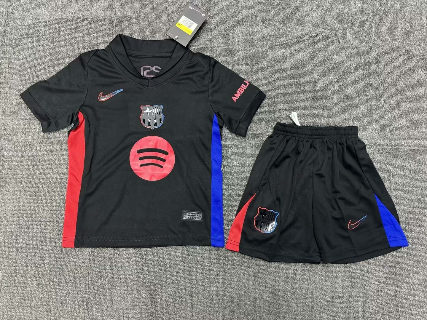 2024/2025 Barcelona Away Football Shirt 1:1 Thai Quality Kids Size (New sponsor):football jersey mysite: unitedjerseyfootball 邓江浪:football