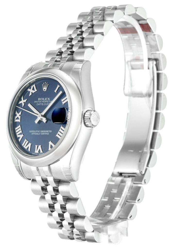 Replica Rolex Lady-Datejust 30mm Blue Dial 178240-fasswatch