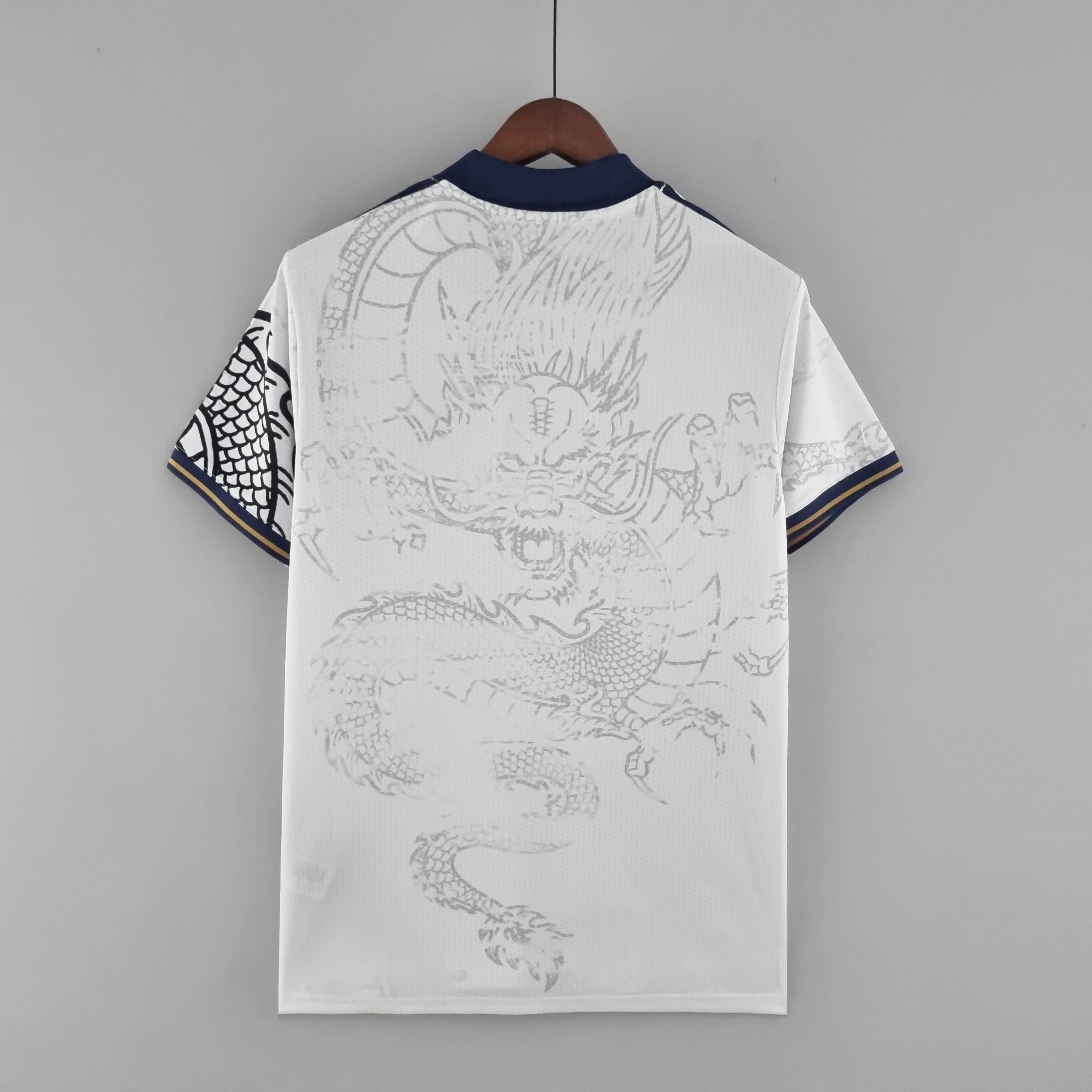 2022/2023 Real Madrid Chinese Dragon Football Shirt White:football jersey mysite: unitedjerseyfootball 邓江浪:football