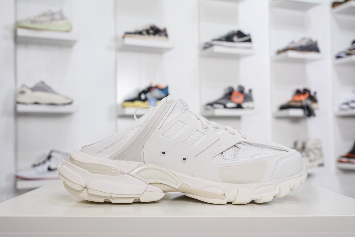 Balenciaga Track Mule in White、mysite、Cacoeks