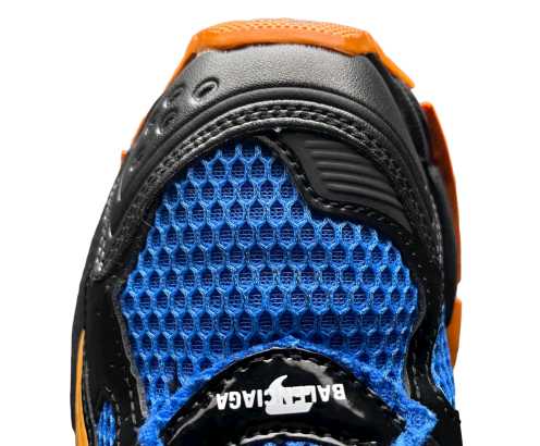 Balenciaga Runner Trainer in Blue Orange Black、mysite、Cacoeks