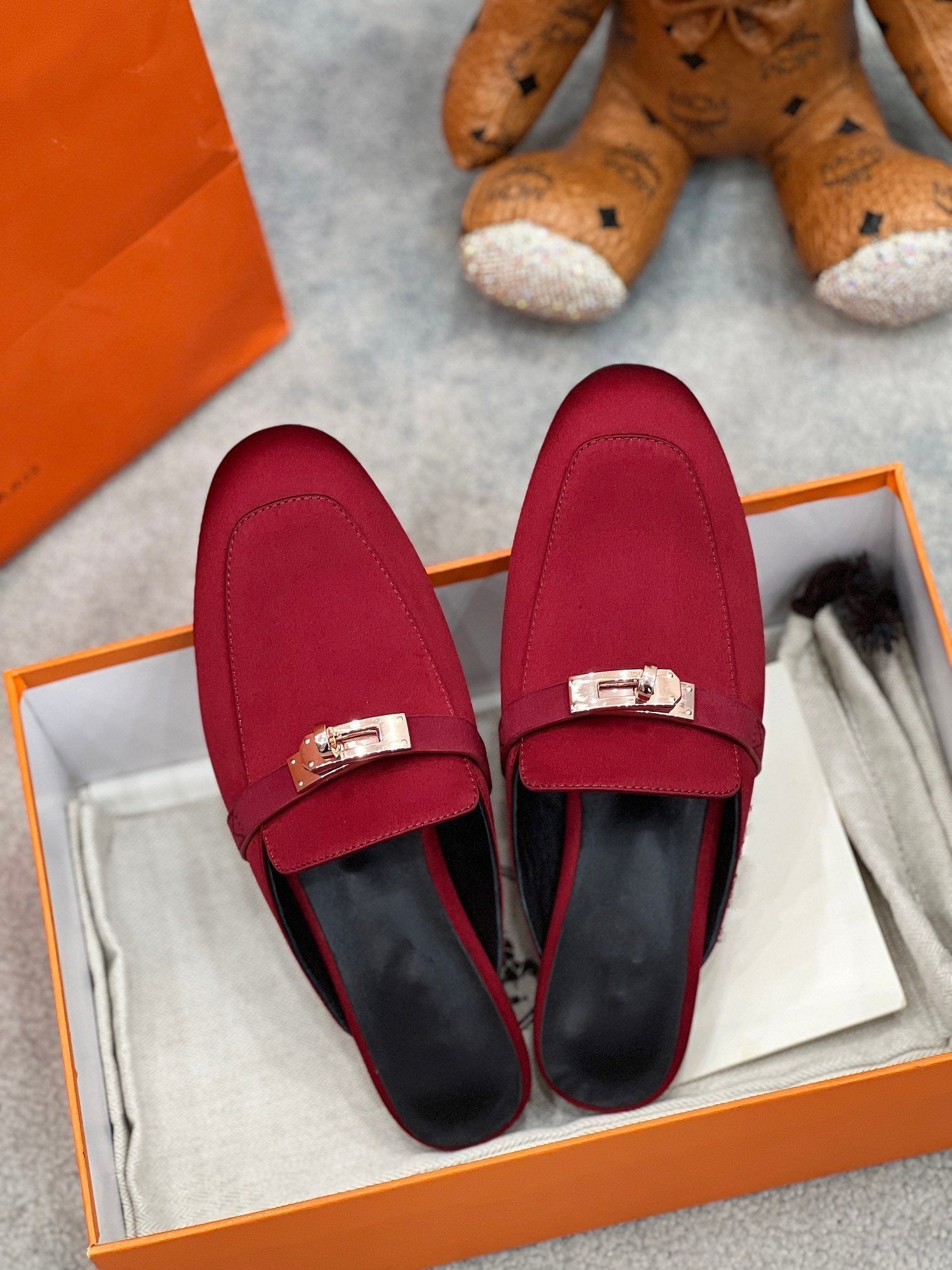 0Z Mule Cherry Silk Thick Cloth/Sheepskin、mysite、Cacoeks