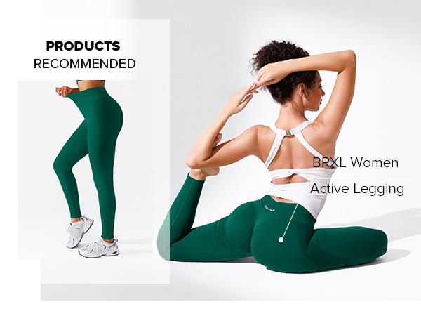 BRXL High-Waisted Yoga Pants for Women - Seamless Tummy Control fall Outfits& Butt Lifting Workout Leggings  #Parati #GymWorkout #TikTokMadeMeBuyIt #outdoorfun#warmupforholiday-3