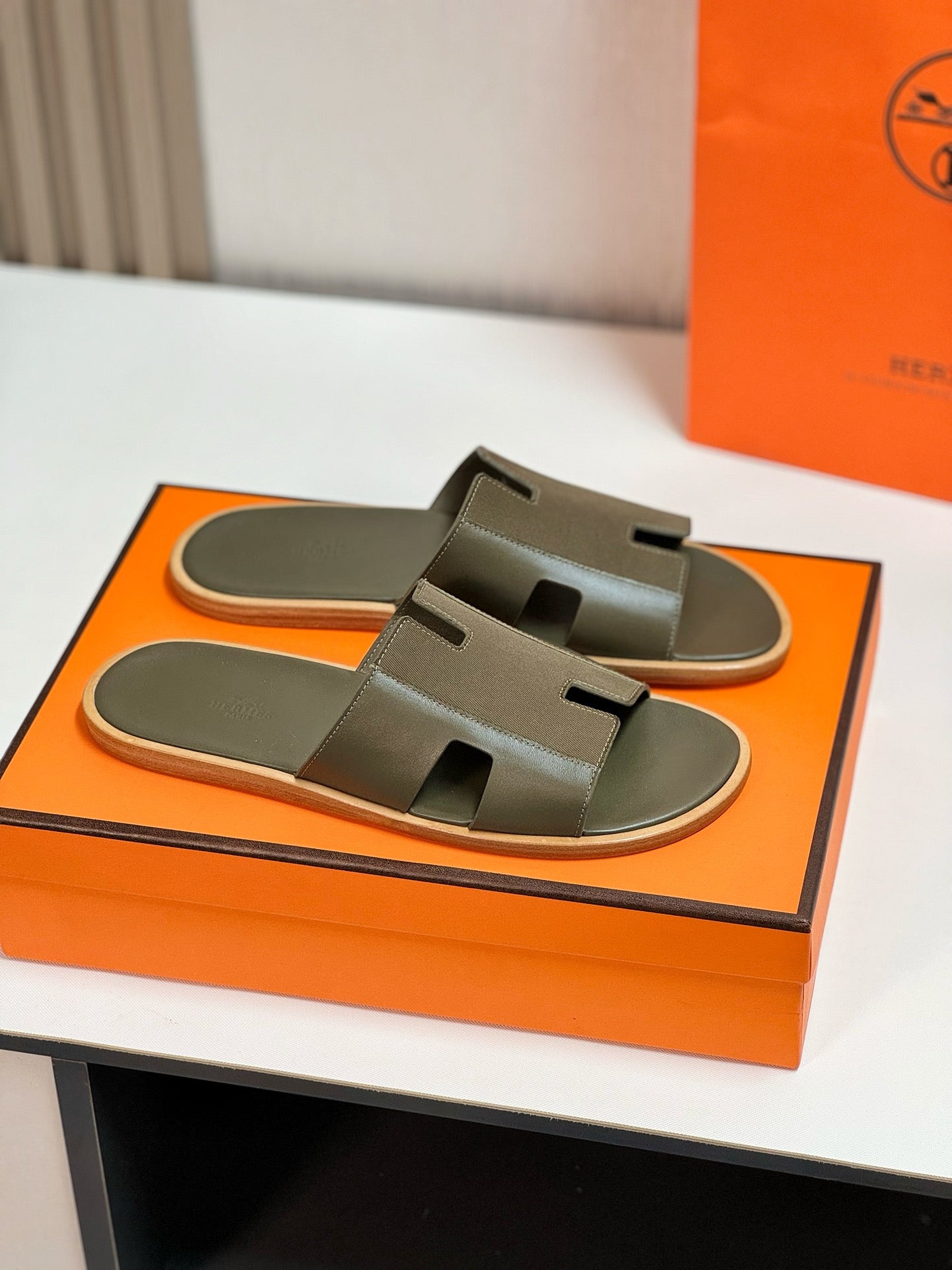 IZMIR SANDAL MOSS LAMBSKIN、mysite、Cacoeks