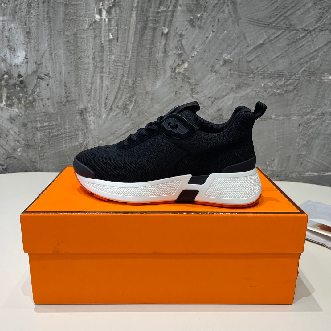 HEROS SNEAKERS BLACK MIX ROSE GOATSKIN、mysite、Cacoeks