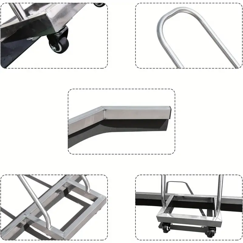 court squeegee professional floor squeegee broom stainless steel silvery details 2