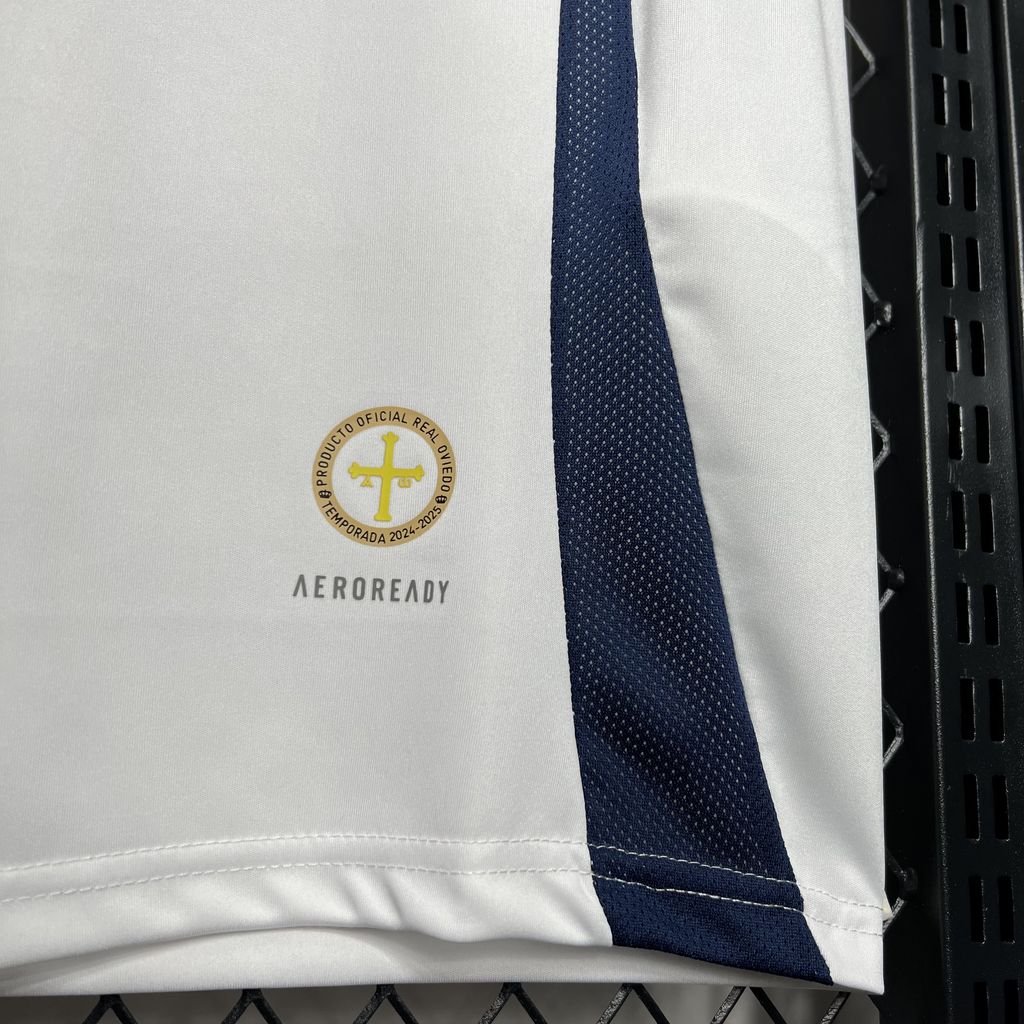 ManixJersey.com | Real Oviedo 24-25 Away Jersey - Fans Version -Customize Name, Number and Patch | Worldwide Shipping