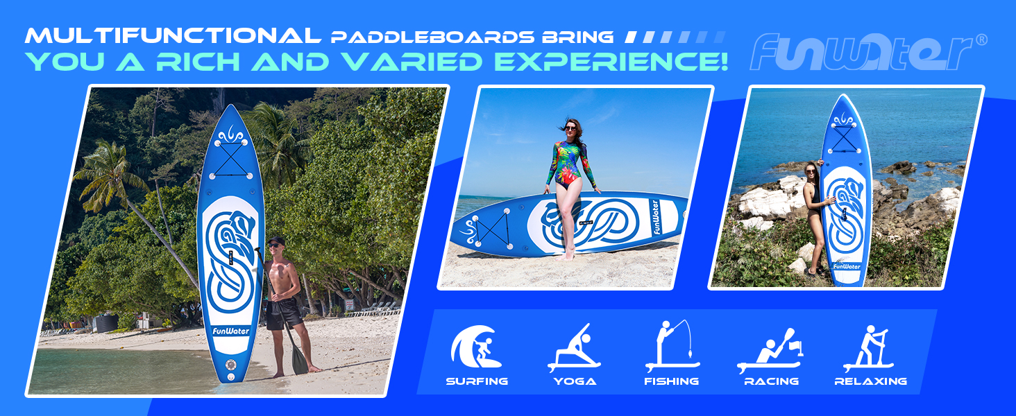  FunWater Stand Up Paddle Board Sup Board