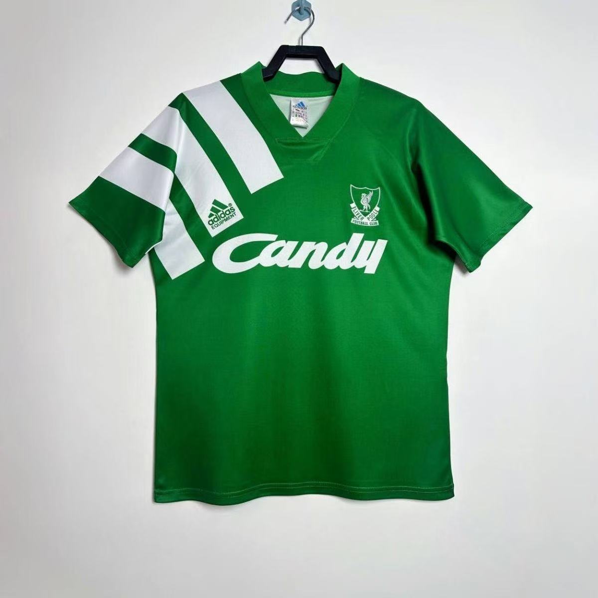 91-92 Liverpool away soccer jersey-Retro version: Ajax 24-25 Home Stadium Jersey - Fans Version mysite: Adidas luxuryfootballshirts.com: https://www.luxuryfootballshirts.com/