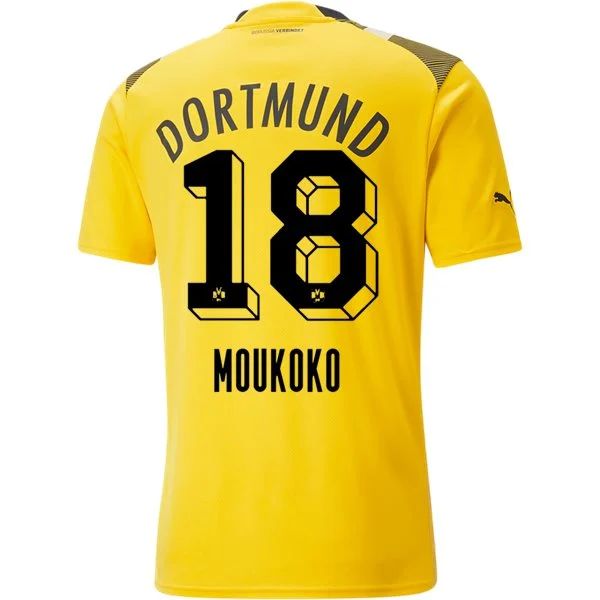 22/23 Youssoufa Moukoko #18 Borussia Dortmund Cup Special Edition Jersey-mysite Custom Football Kit- Nextkits