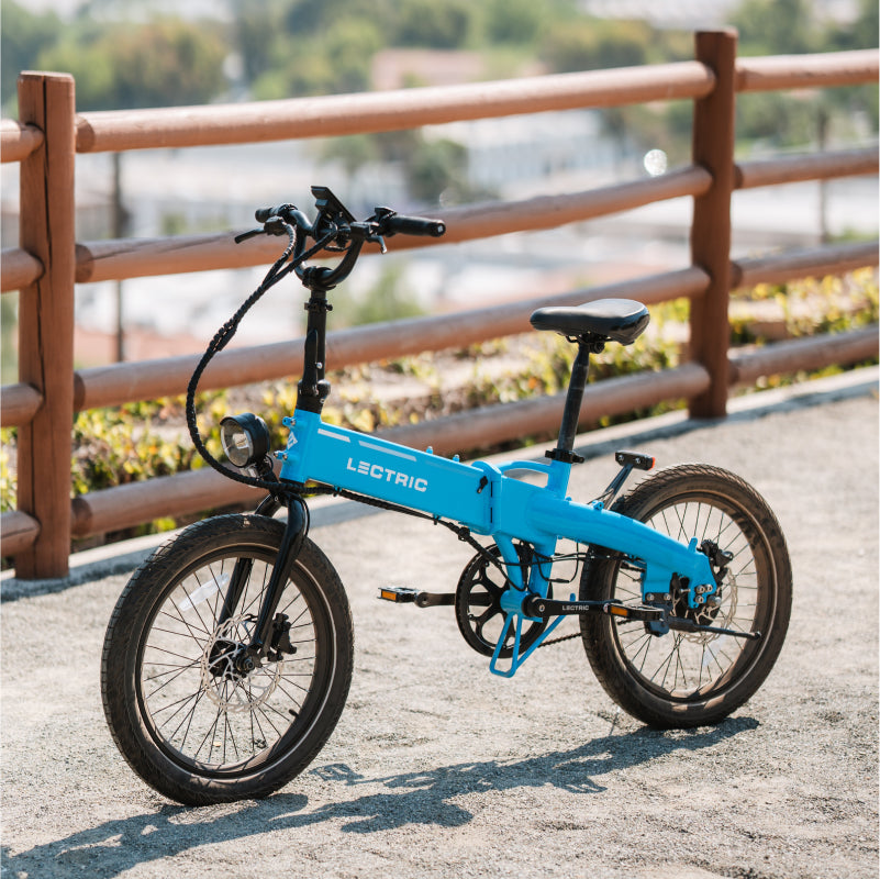 XP Lite 2.0 Lectric Blue Long-Range eBike、mySite、bearsvspackers