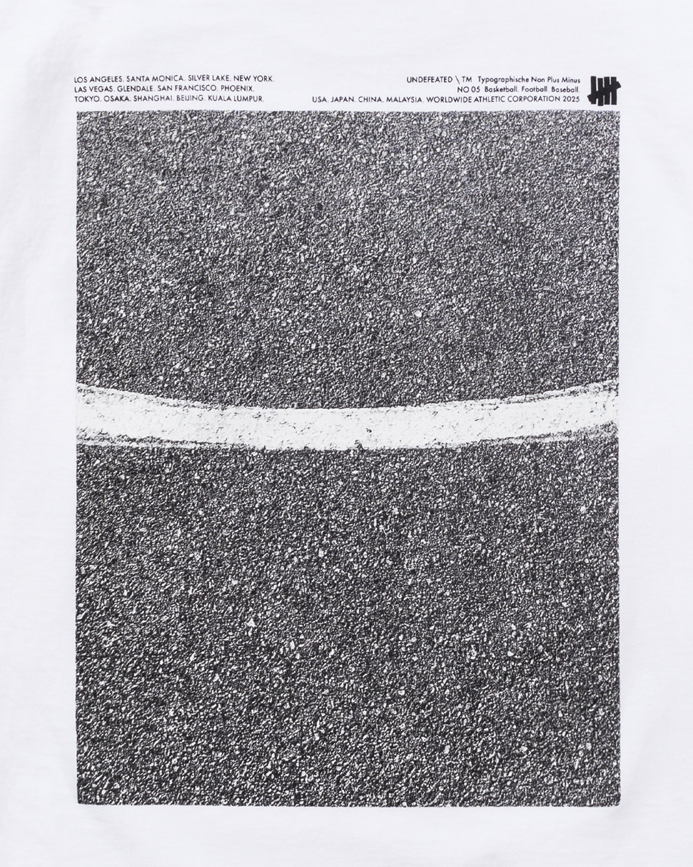 UNDEFEATED BLACKTOP L/S TEE