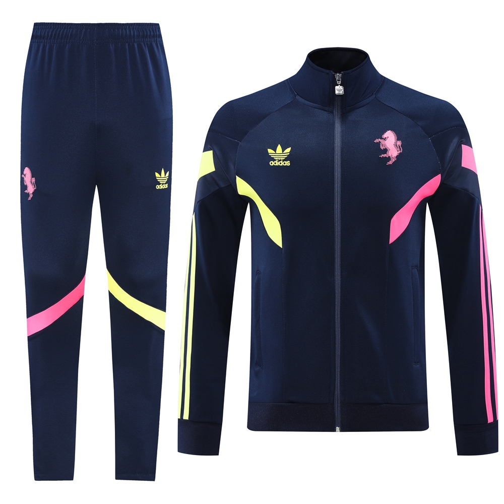 JerseysGala.com | Juventus 24-25 Originals LFSTLR Jacket Training Tracksuit - Deep Blue -Customize Name, Number and Patch | Worldwide Shipping