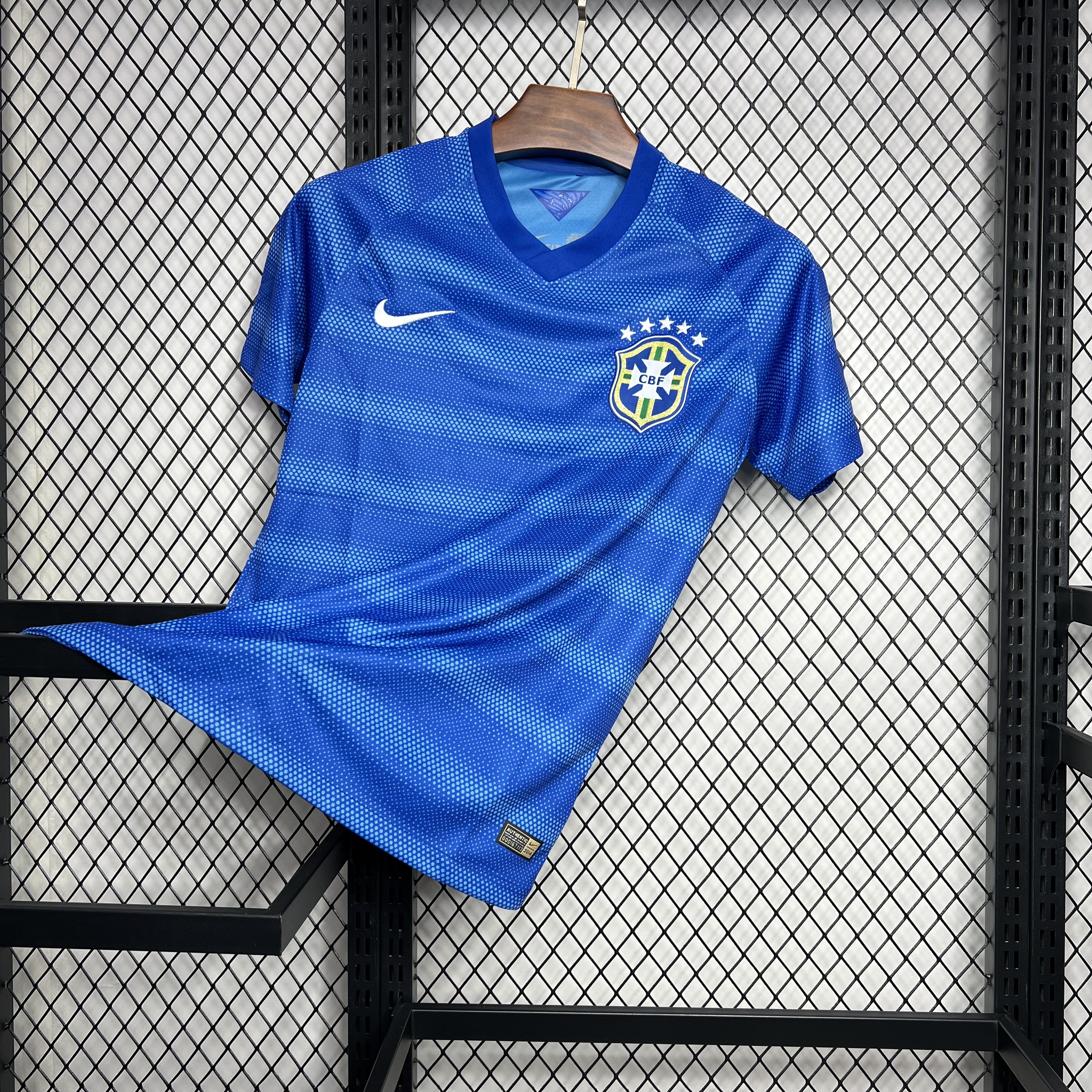 Higojerseys-Retro Brazil 2014 Away Jersey