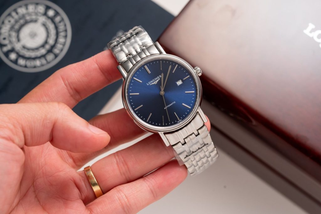 Đồng Hồ Longines Lyre L4.961.4.92.6 Replica 11 Mặt Xanh Dương 40mm (3)