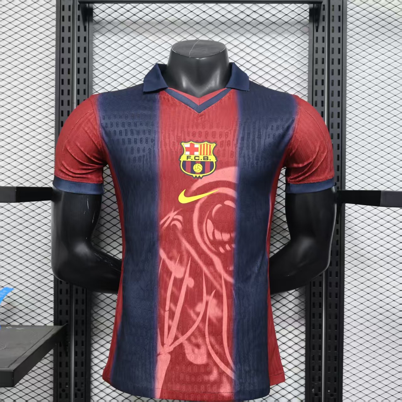 2025/2026 Player Version Barcelona Travis Scott Joint Edition Polo Shirt Football Shirt 1:1 Thai Quality:football jersey mysite: unitedjerseyfootball 邓江浪:football