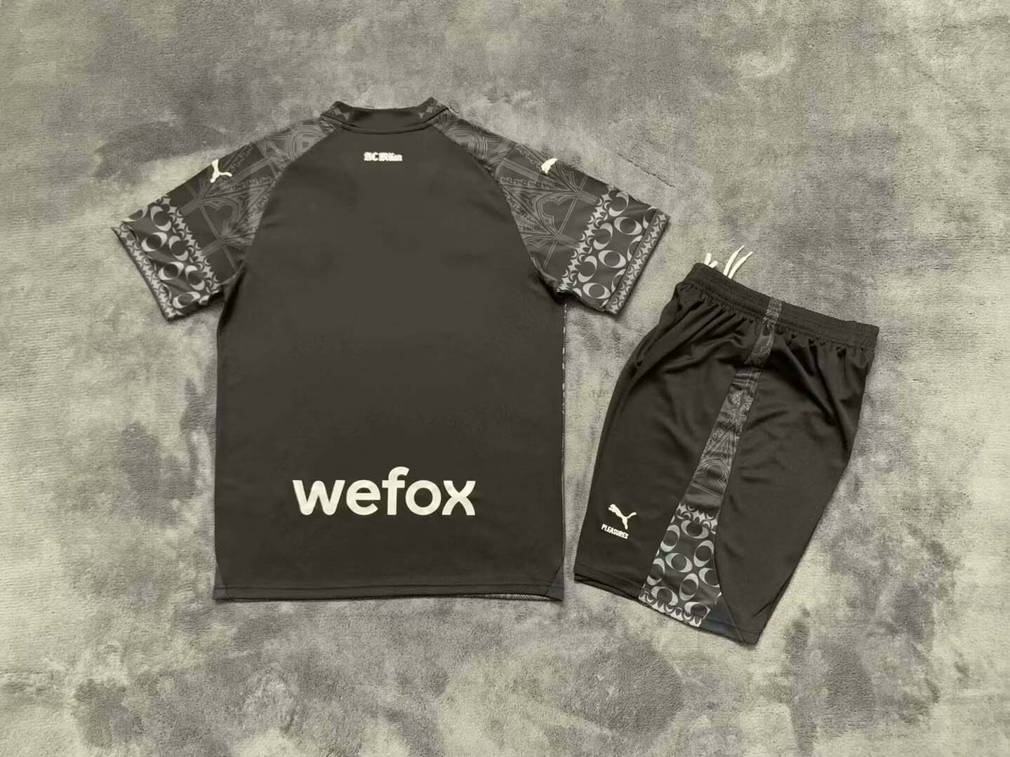 2023/2024 AC Milan Fourth Away Soccer Jersey 1:1 Thai Quality Kids Size:football jersey mysite: unitedjerseyfootball 邓江浪:football