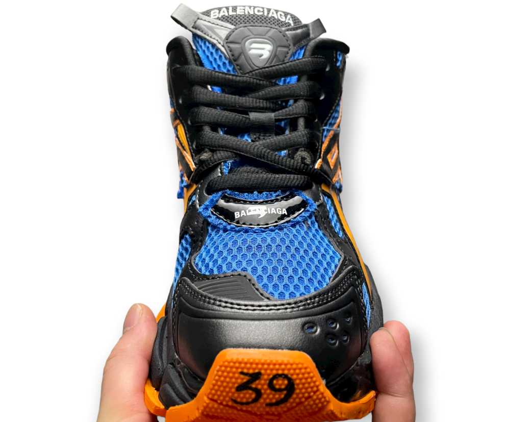 Balenciaga Runner Trainer in Blue Orange Black、mysite、Cacoeks