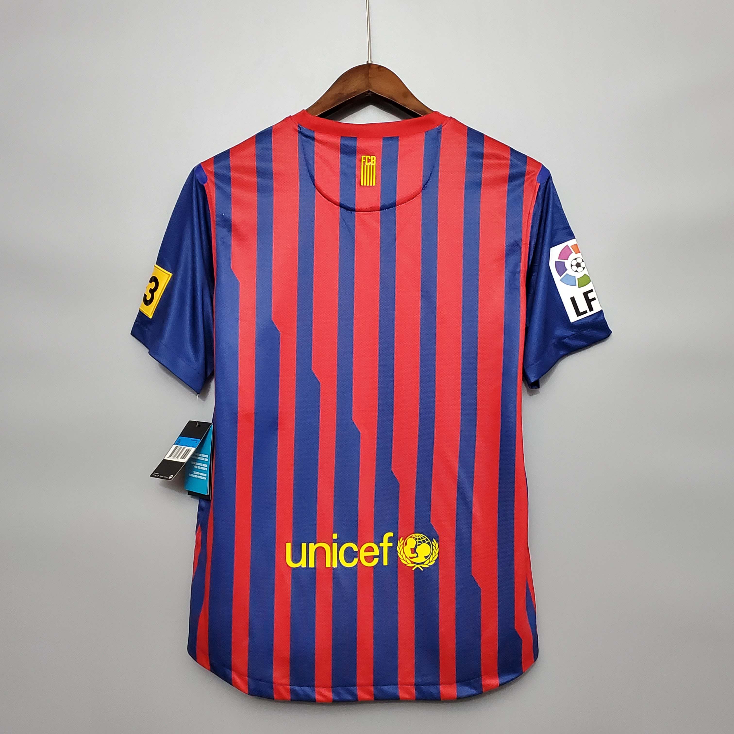 2011/2012 Retro Barcelona Home Football Shirt 1:1 Thai Quality:football jersey mysite: unitedjerseyfootball 邓江浪:football