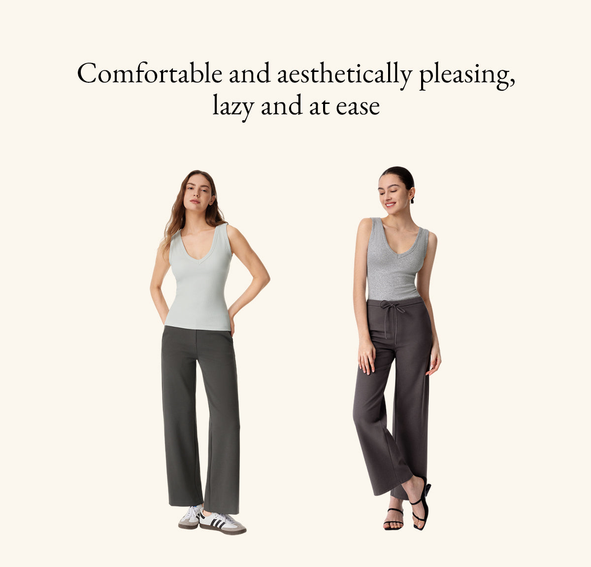 Comfortable and stylish��effortlessly relaxed and aesthetically pleasing