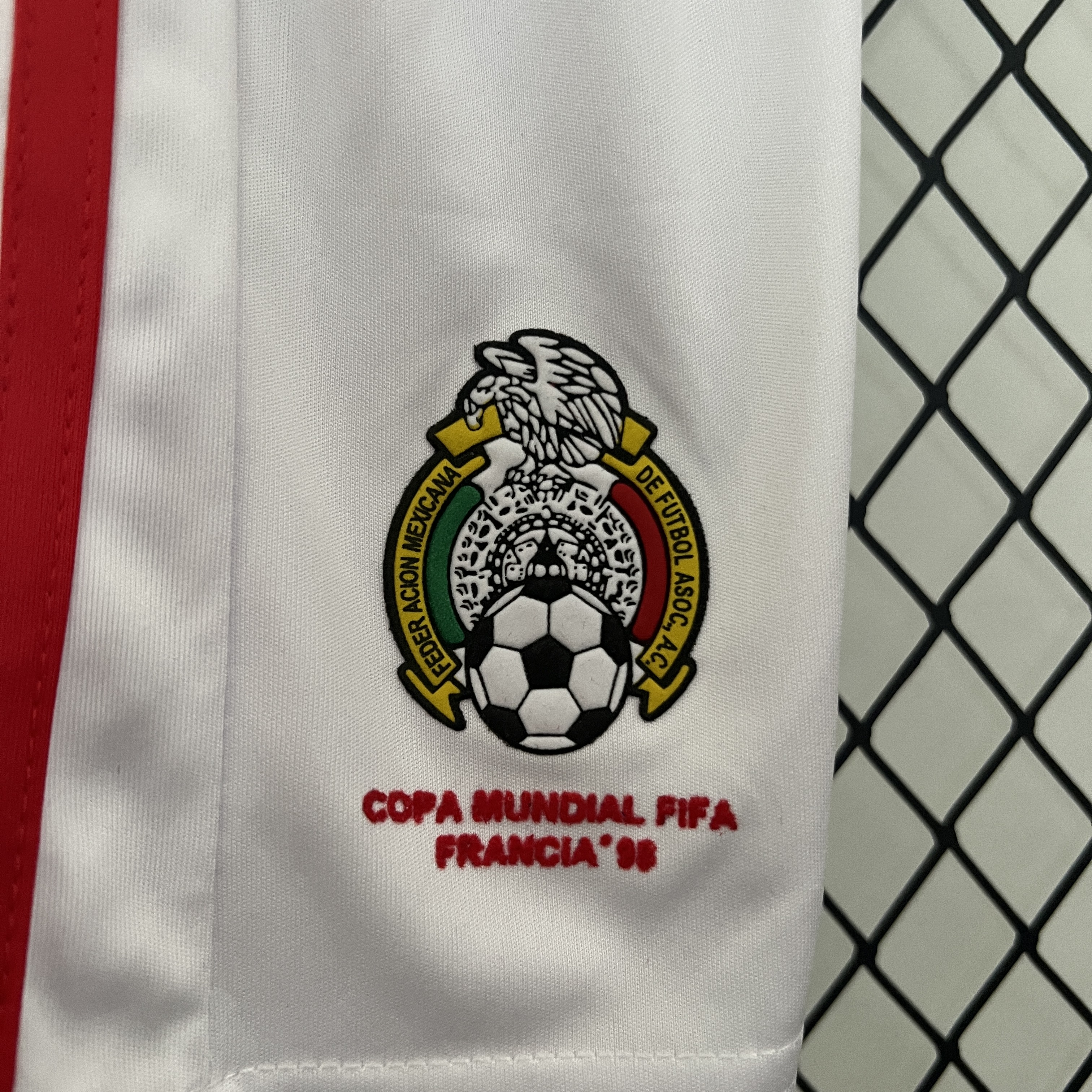 ManixJersey.com | Retro Mexico 1998 Home Stadium Kids Kit -Customize Name, Number and Patch | Worldwide Shipping