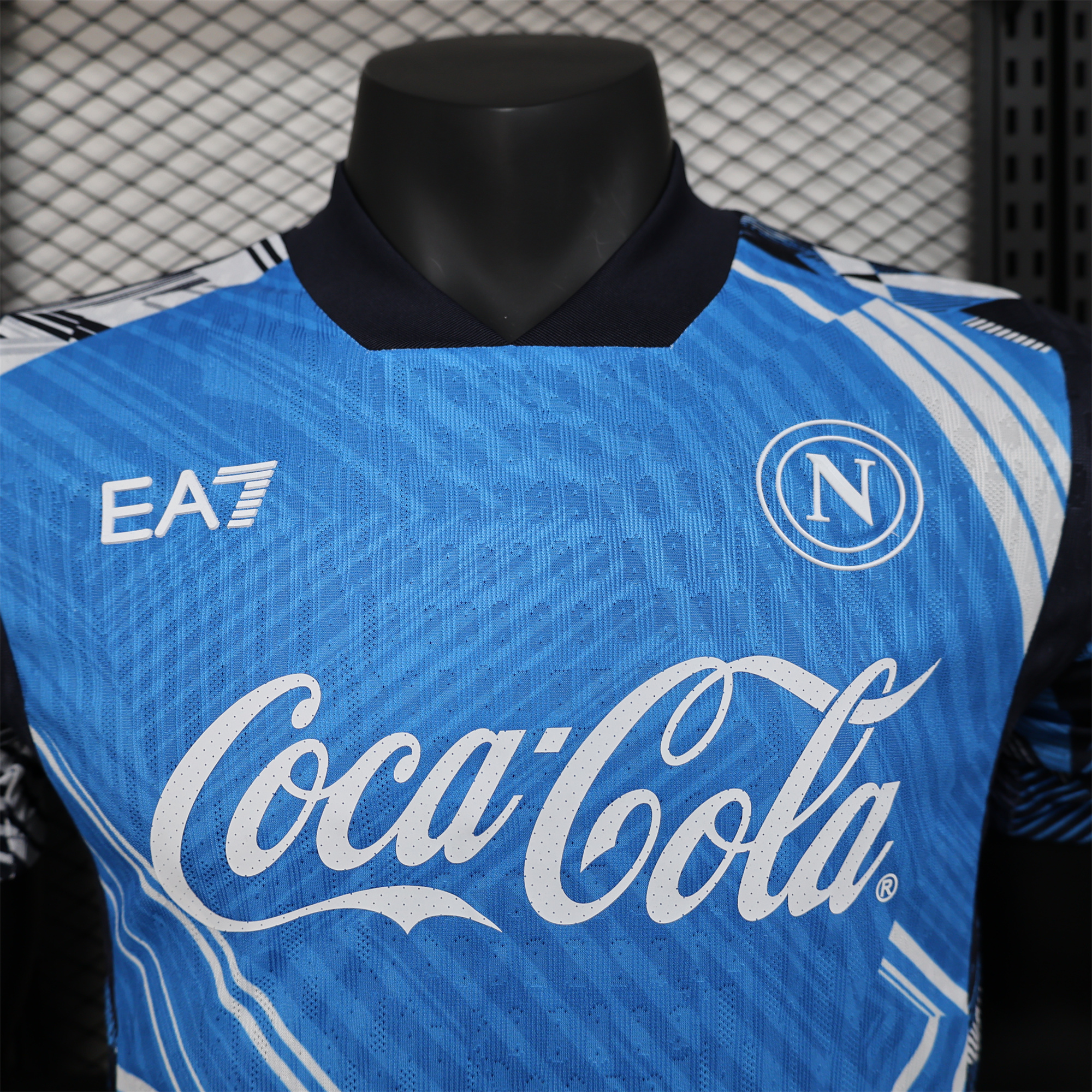 ManixJersey.com | Napoli 24-25 Pre-Match Training Jersey - Player Version -Customize Name, Number and Patch | Worldwide Shipping