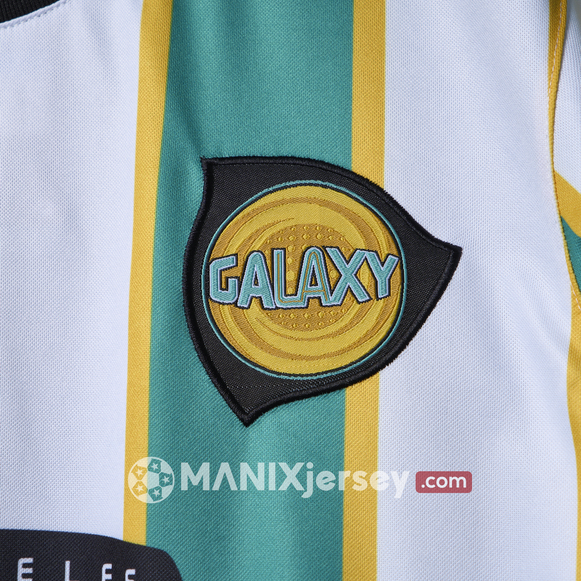 ManixJersey.com | Retro La Galaxy 1997 Home Jersey -Customize Name, Number and Patch | Worldwide Shipping