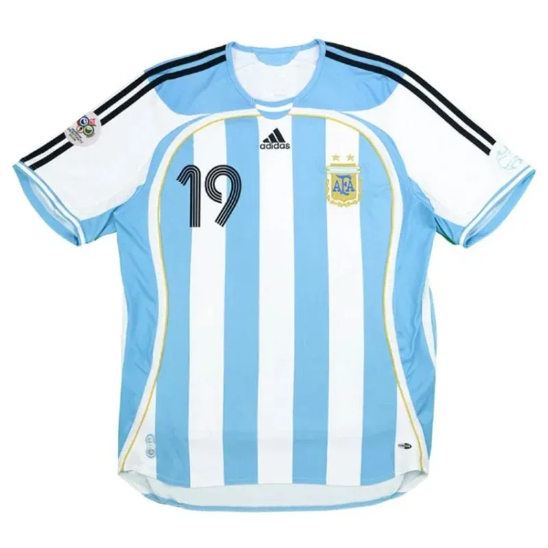 2006 Argentina Home soccer jersey-Retro version: Ajax 24-25 Home Stadium Jersey - Fans Version mysite: Adidas luxuryfootballshirts.com: https://www.luxuryfootballshirts.com/