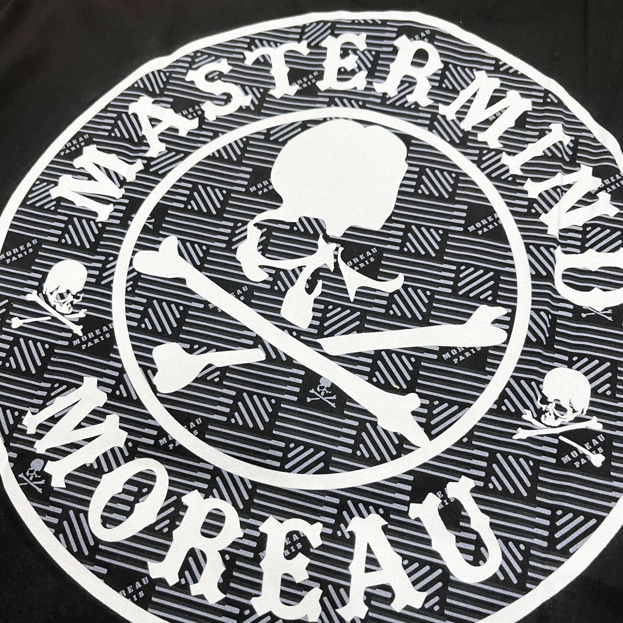 MASTERMIND WORLD x MOREAU PARIS T-SHIRT SKULL