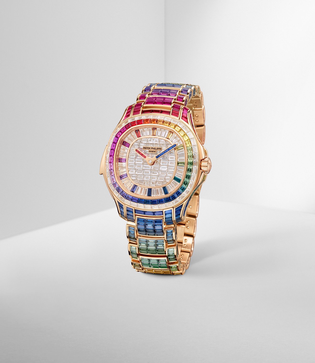 Patek Philippe Aquanaut Luce Rainbow Minute Repeater Haute Joaillerie