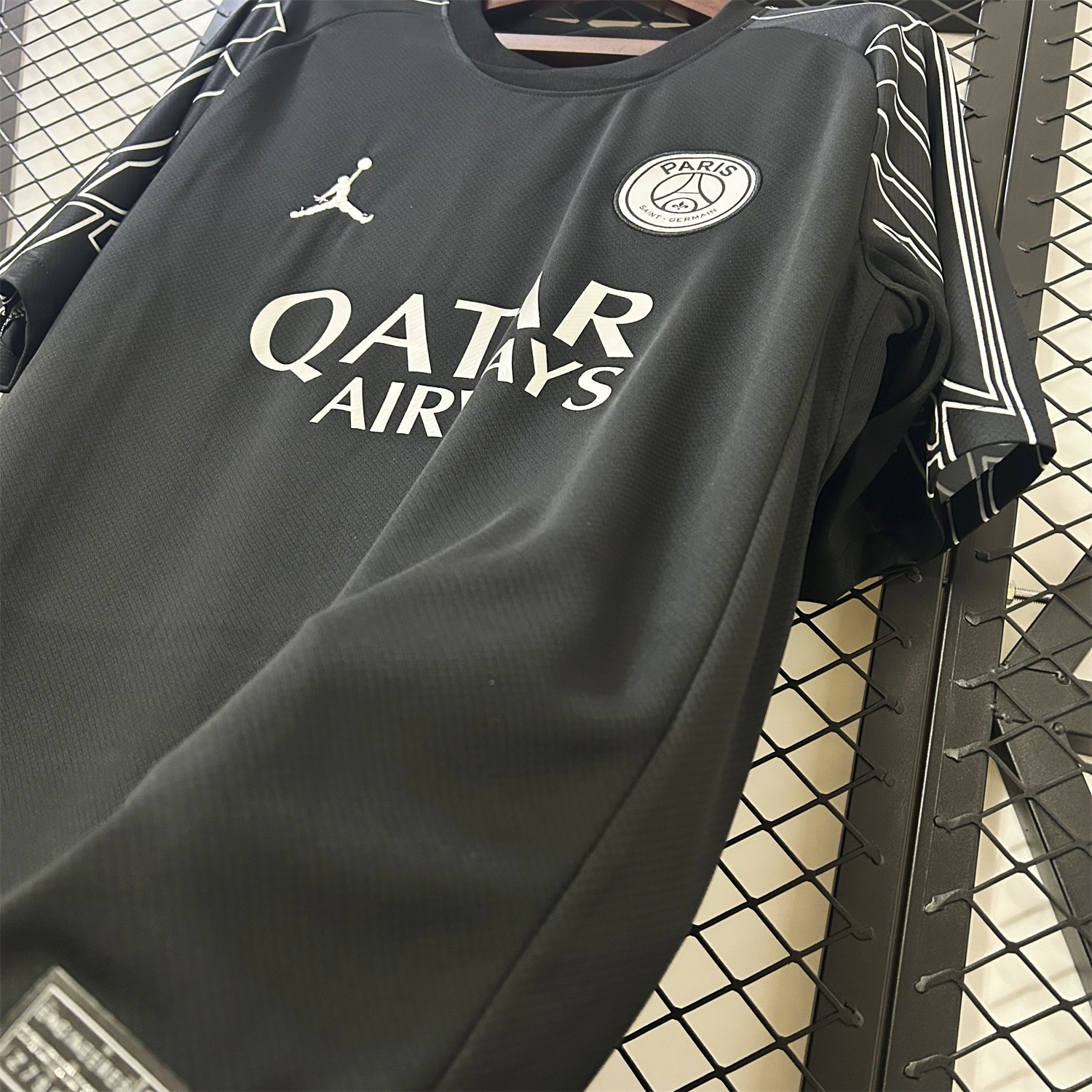 foot-Paris Saint-Germain PSG 24-25 Fourth Black Jersey - Fans Version