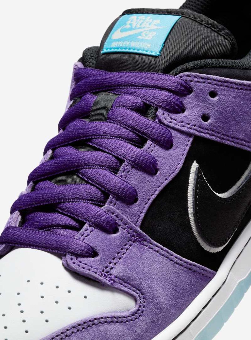 Nike SB Dunk Low Pro Hayley Wilson Black Court Purple、NIKE、Cacoeks