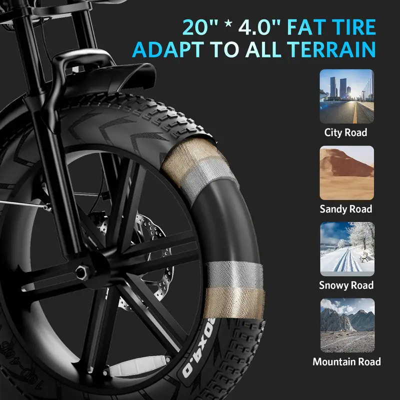 electric bike v8 electric mountain bike with 740w motor 48v 15ah removable larger battery 25km h 20 tire e   speed adult electric bicycles electric dirt bike electric mountain bike electric bicycle for adults electric mountain bike details 5