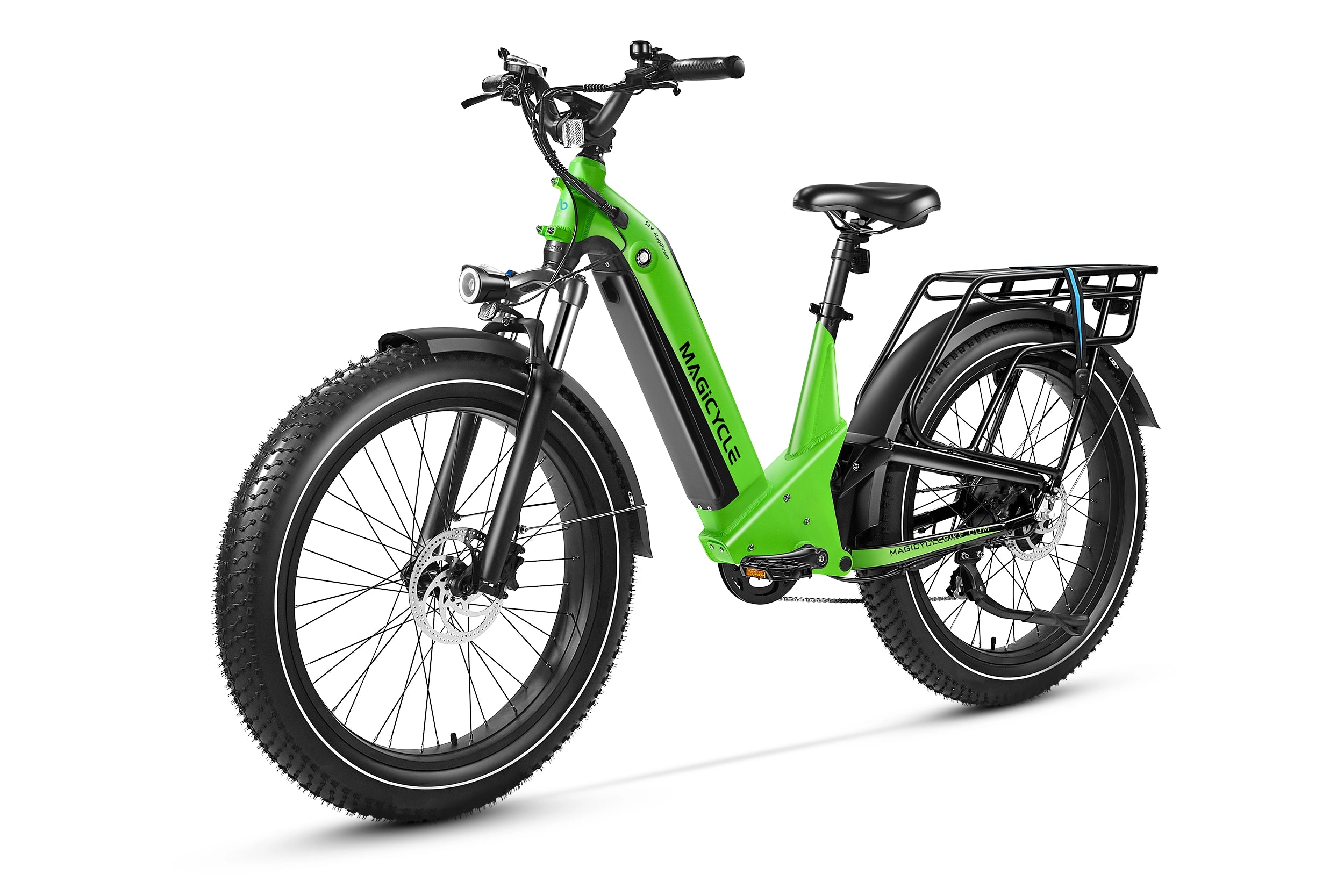 Magicycle Deer Step-Thru Full Suspension Ebike SUV、mySite、bearsvspackers