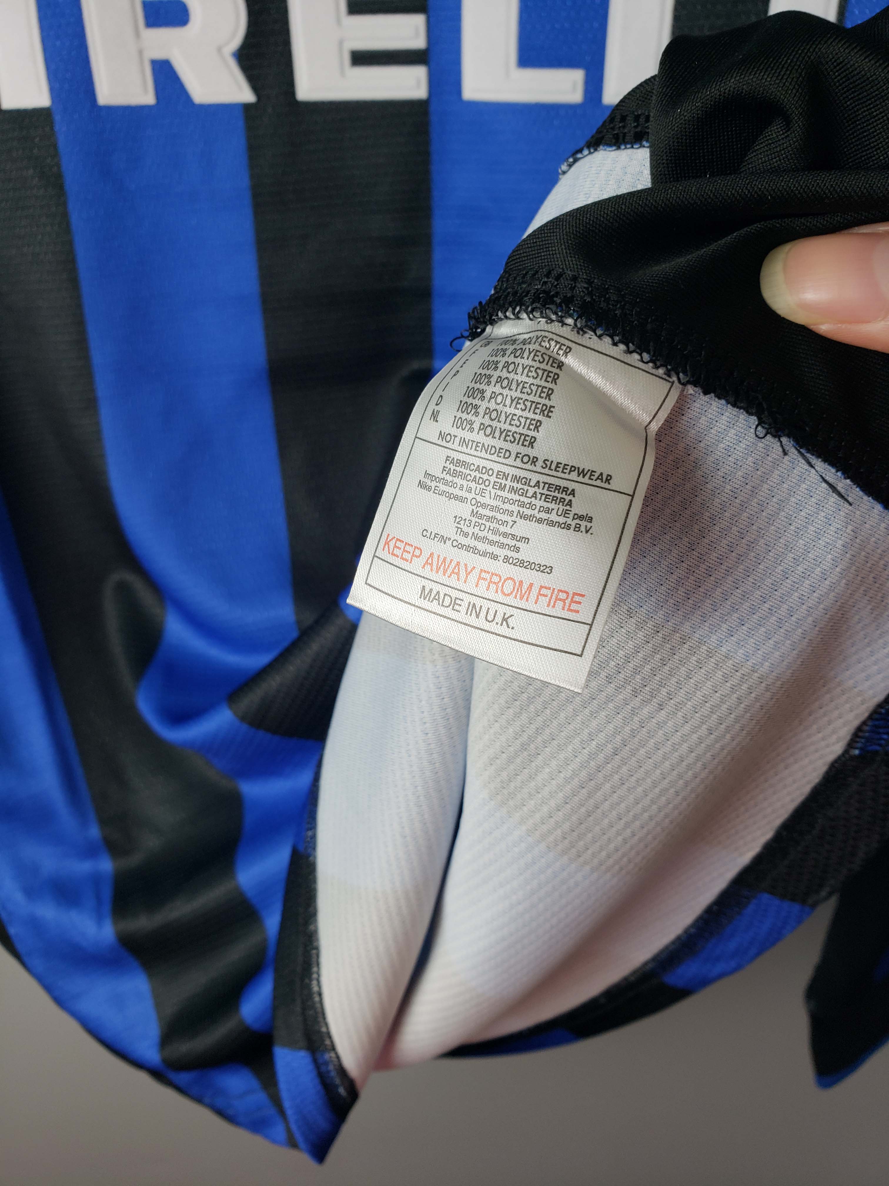 1998/1999 Retro Long Sleeve Internazionale Milan Home Football Jersey 1:1 Thai Quality:football jersey mysite: unitedjerseyfootball 邓江浪:football