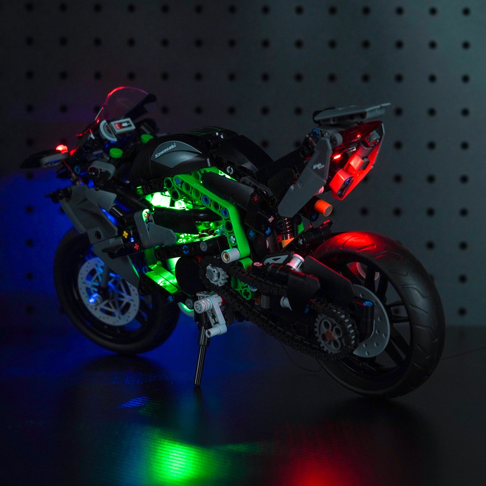 BrickBling Light Kit for LEGO Kawasaki Ninja H2R Motorcycle 42170
