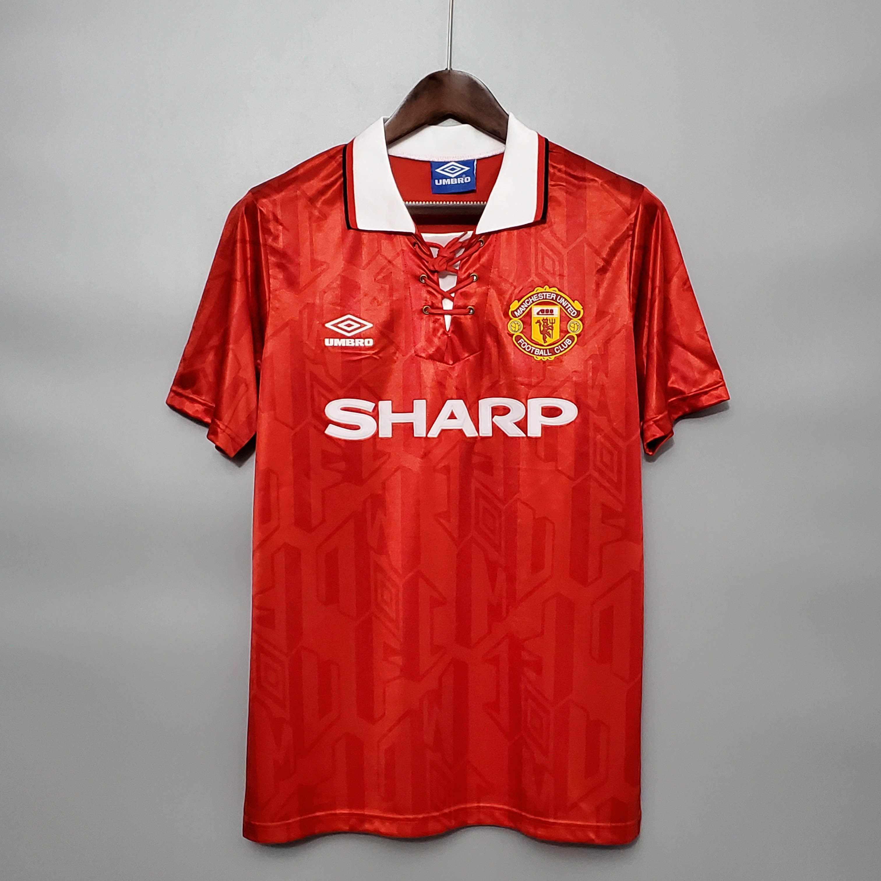 1992/1994 Retro Manchester United Home Football Shirt 1:1 Thai Quality:football jersey mysite: unitedjerseyfootball 邓江浪:football
