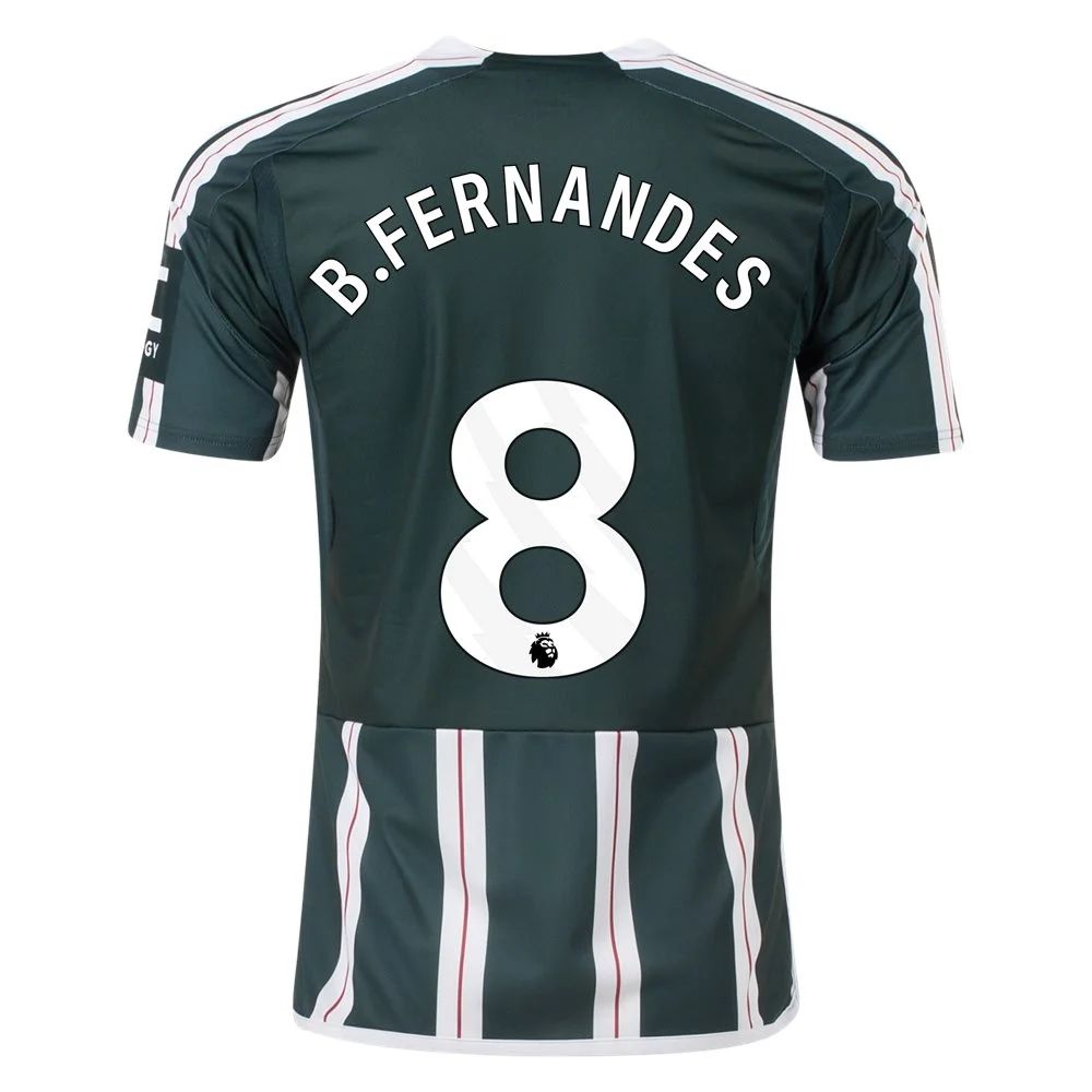 23/24 Manchester United #8 Bruno Fernandes Away Jersey-mysite Custom Football Kit- Nextkits