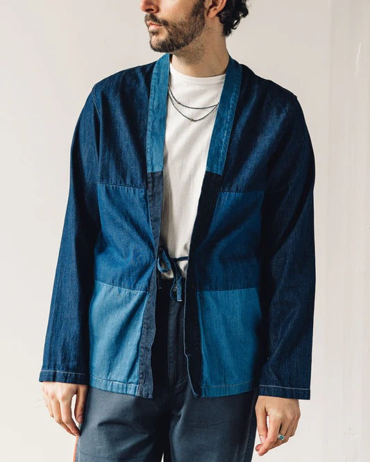 KAPITAL 8oz Denim 4TONE KAKASHI Shirt  EK-758LSA 