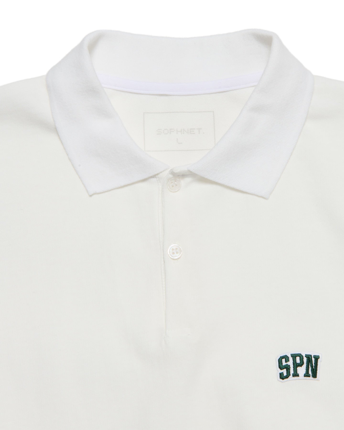 SOPHNET. 25S/S SPN WAPPEN OVERSIZED POLO  SOPH-250052 
