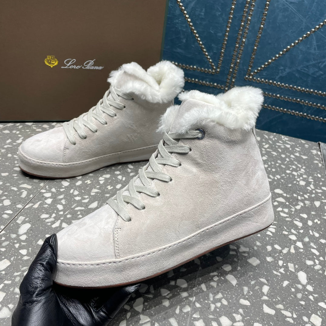 LP WINTER NUAGES HIGH SNEAKERS WHITE LAMBSKIN、mysite、Cacoeks
