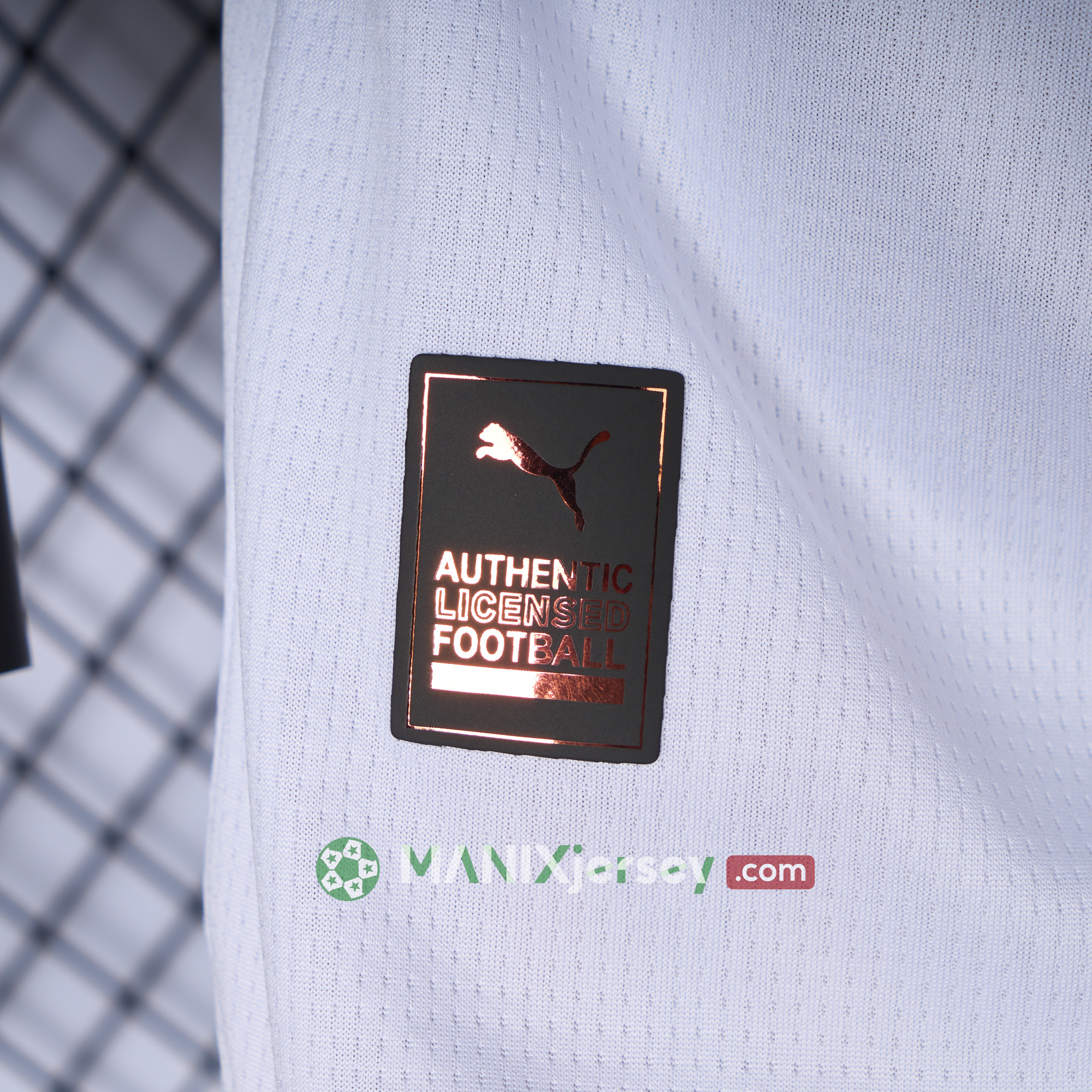 ManixJersey.com | Marseille 24-25 125th Anniversary White Jersey - Player Version -Customize Name, Number and Patch | Worldwide Shipping