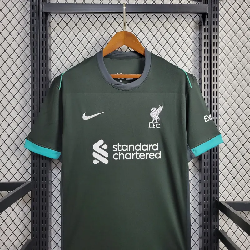 JerseysGala.com | Liver.pool 24-25 Away Jersey - Fans Version -Customize Name, Number and Patch | Worldwide Shipping