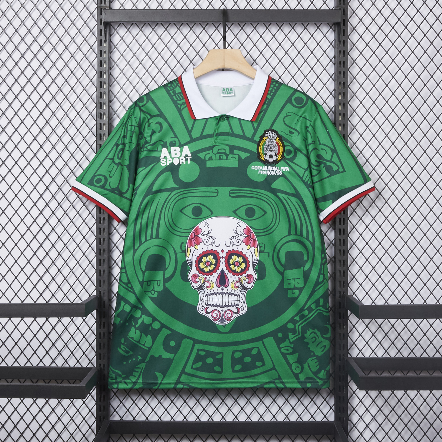 foot-Retro Mexico 1998 Home Special Edition Jersey
