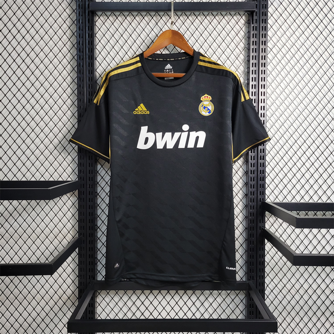 ManixJersey.com | Real Madrid Retro 11-12 Away Jersey -Customize Name, Number and Patch | Worldwide Shipping